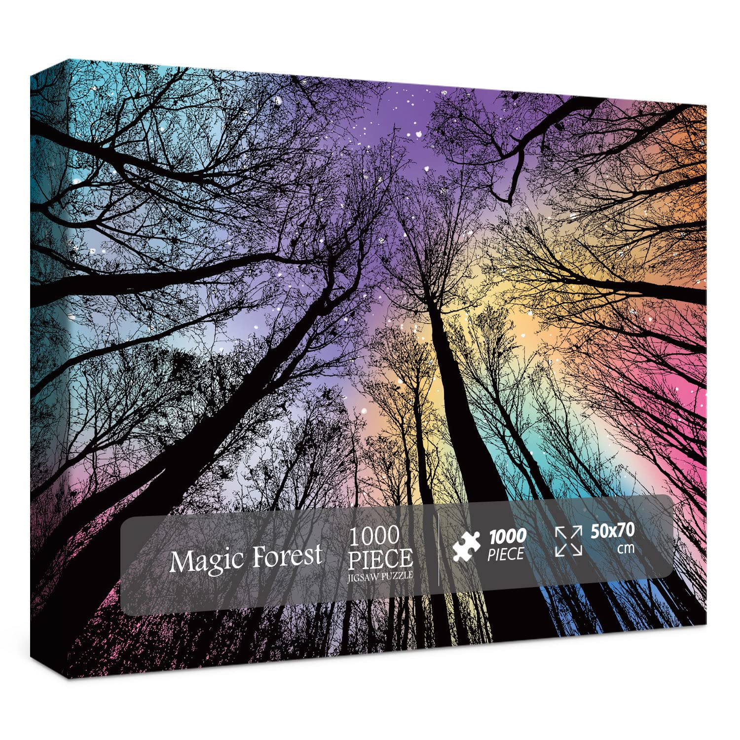 Pickforu® Puzzle Forêt Magique 1000 Pièces