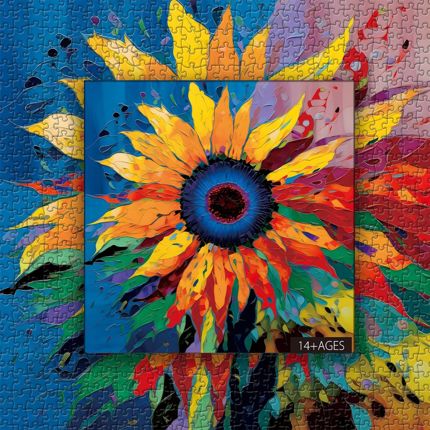 Sunflower Floral Jigsaw Puzzle 1000 Piece
