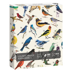 Pickforu® Vintage-Vogel-Puzzle für Erwachsene, 1000 Teile