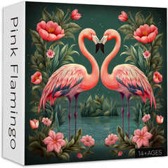 Vintage Flamingo Jigsaw Puzzle 1000 Pieces