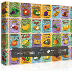 Pickforu® Vintage Fruit Puzzle 1000 Teile