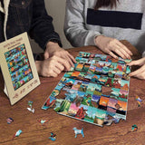 Pickforu® Wooden National Parks Jigsaw Puzzle 500 Pieces