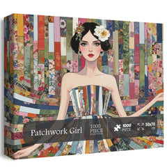 Puzzle Fille Patchwork 1000 Pièces