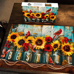 Divine Sunflowers Jigsaw Puzzle 1000 Pieces