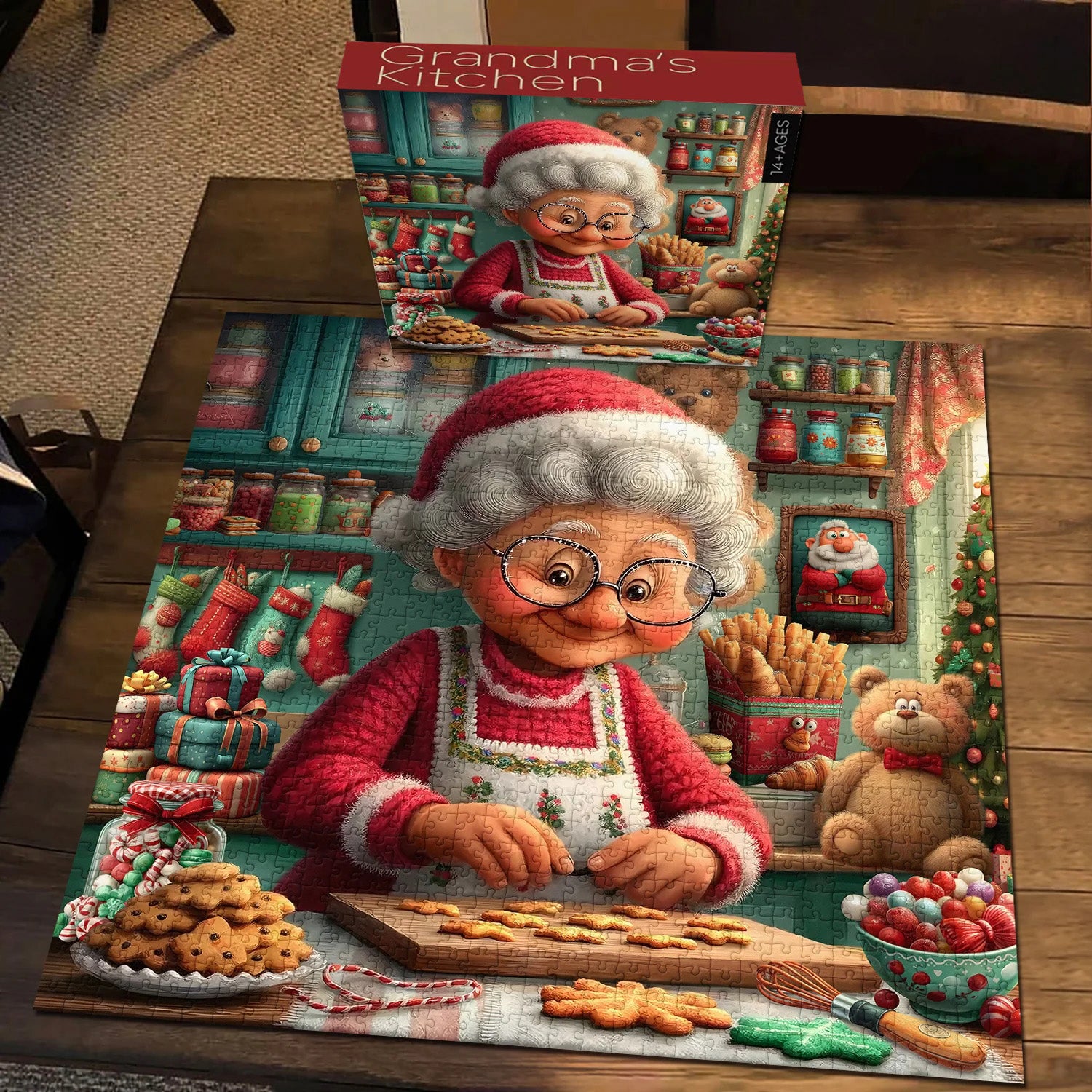 Pun puzzle da puzzle da cucina della nonna 1000