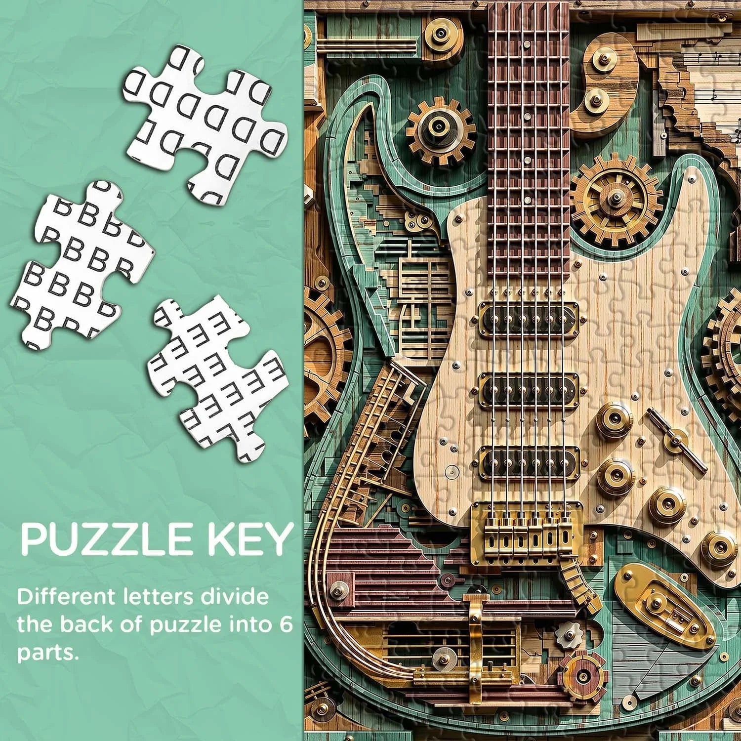 Gears & Strings Jigsaw Puzzle 1000 Pieces