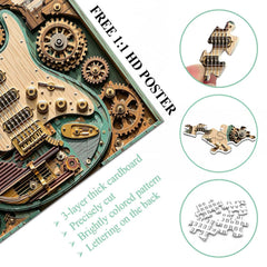 Gears & Strings Jigsaw Puzzle 1000 Pieces