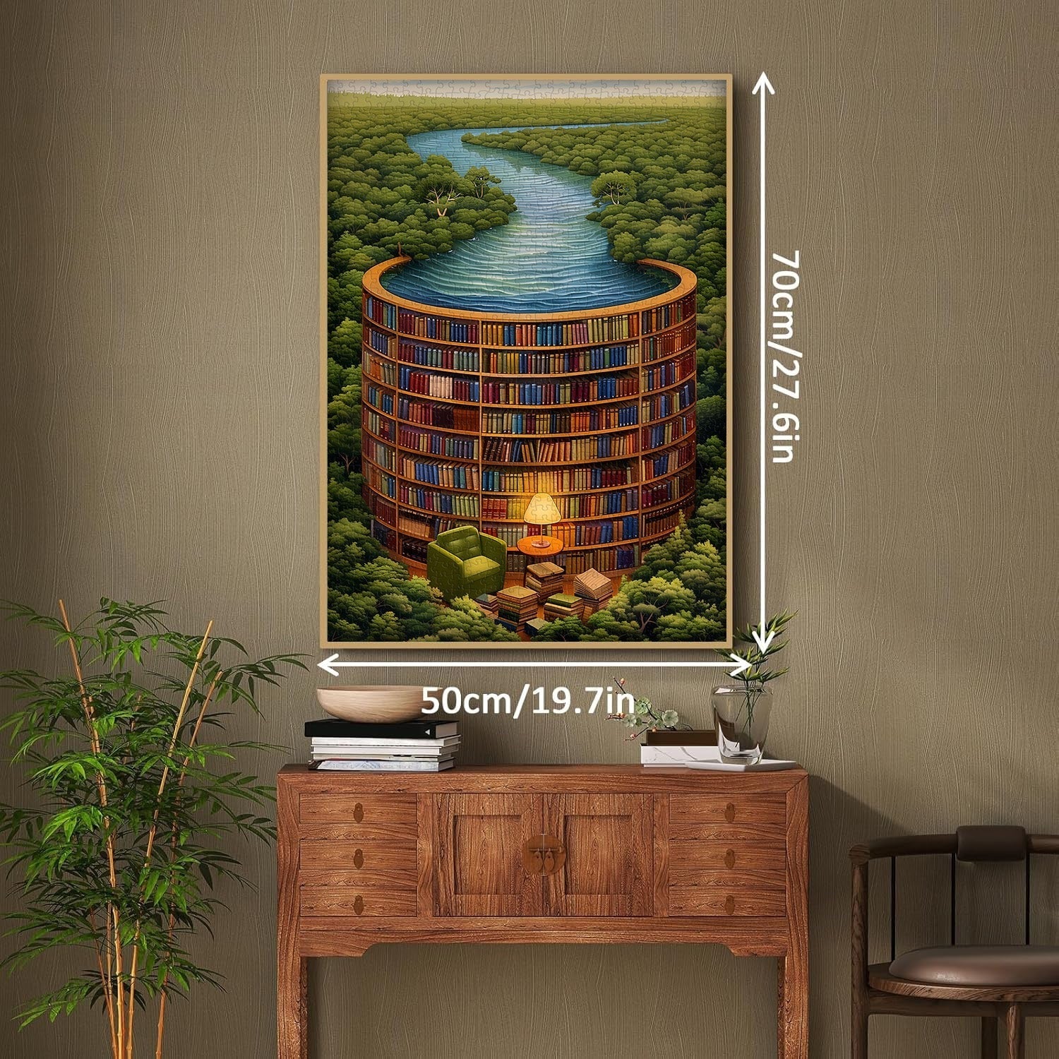 Forest Library Jigsaw Puzzles 1000 Pieces
