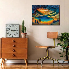 Yellowstone Lake Art Jigsaw Puzzle 1000 Pieces