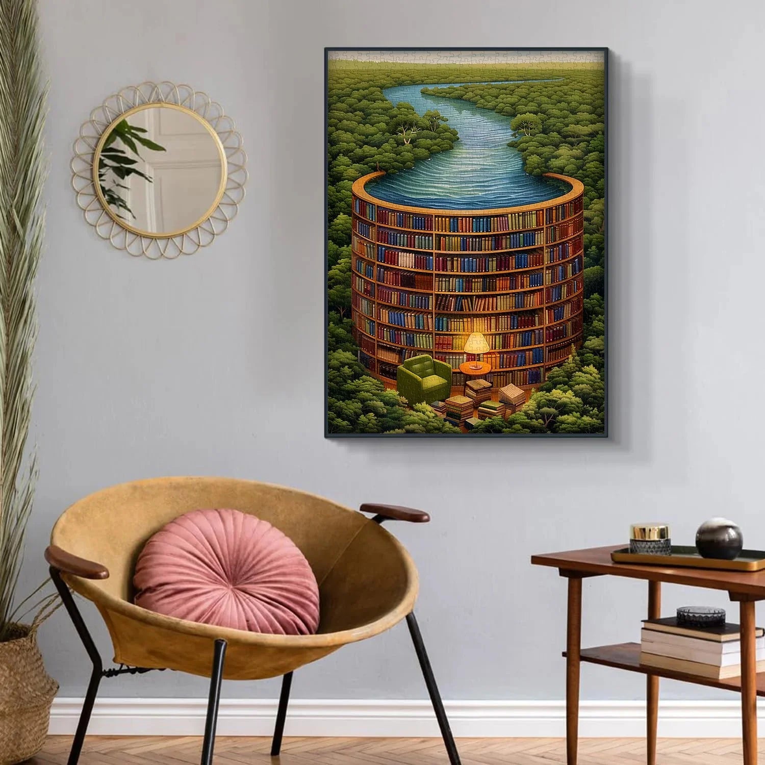 Forest Library Jigsaw Puzzles 1000 Pieces