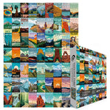 Pickforu® The US National Parks Jigsaw Puzzle 1000 Pieces