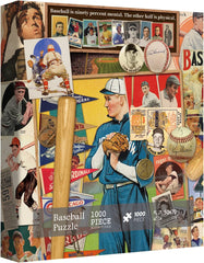 Pickforu® Vintage Baseball Puzzle 1000 Pieces