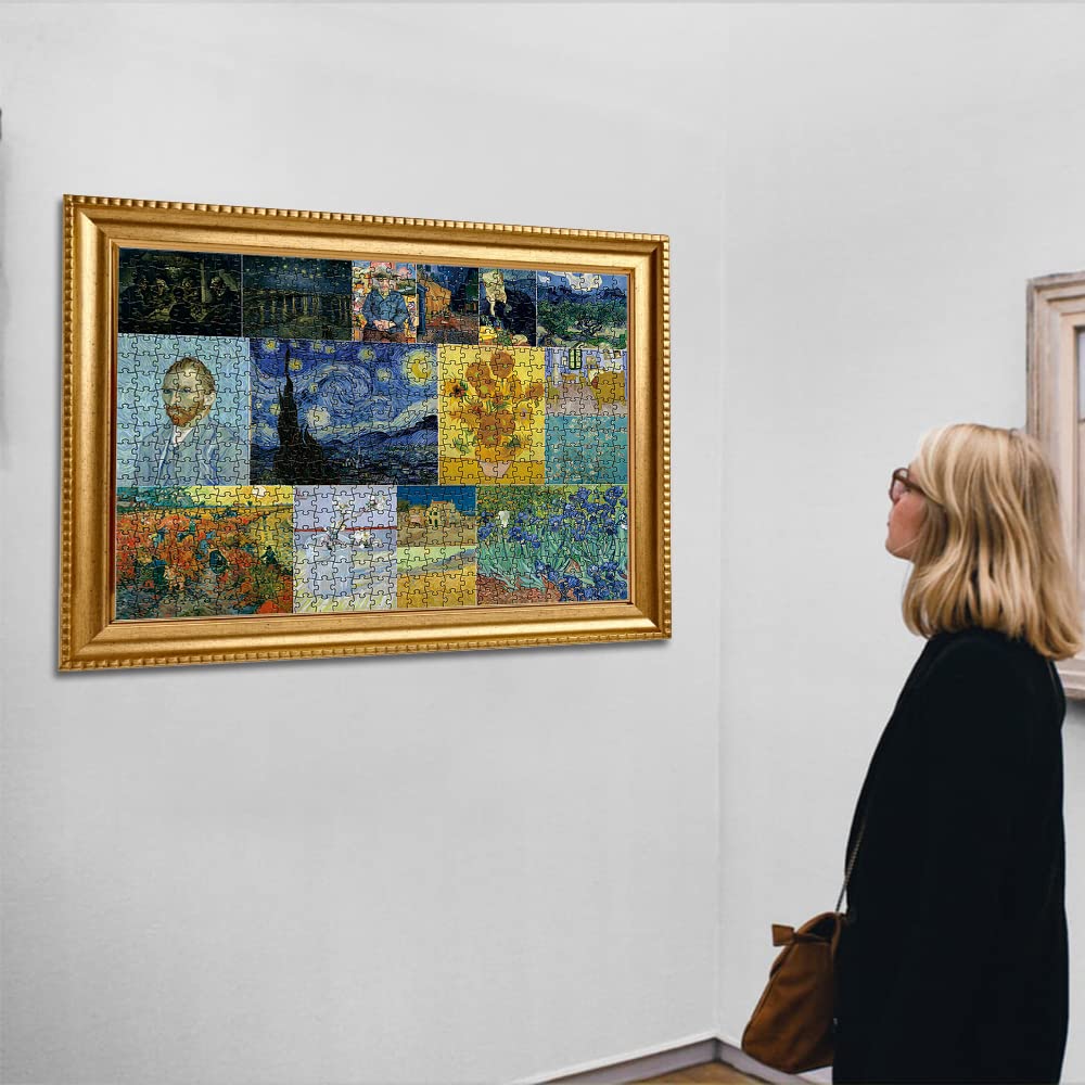 Pickforu® Van Gogh Paintings Collection Puzzle 1000 Teile