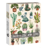 Pickforu® Vintage Succulent Jigsaw Puzzle 1000 Pieces