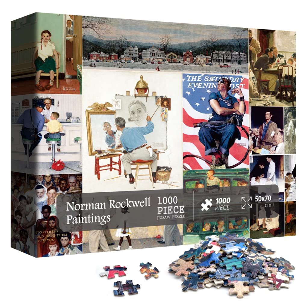 Norman Rockwell Jigsaw Puzzle 1000 Pieces