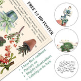 Pickforu® Vintage Succulent Jigsaw Puzzle 1000 Pieces