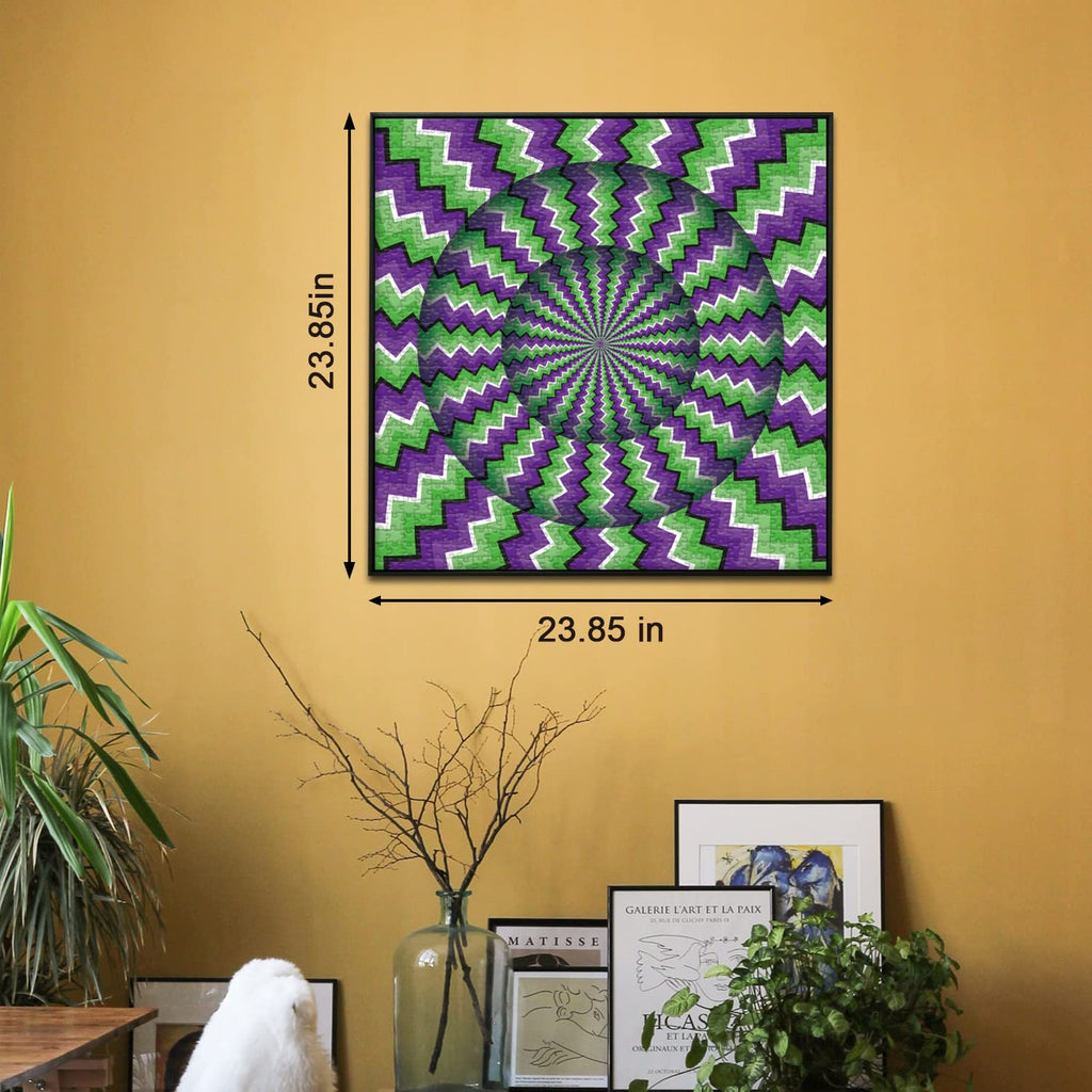 Pickforu® 3D Rotating Ripple Jigsaw Puzzles 1000 Pieces Pickforu Puzzle