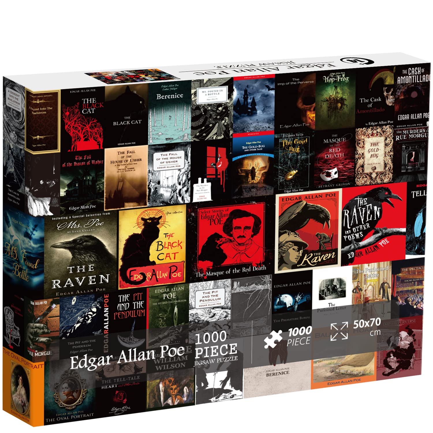 Edgar Allan Poe Book Jigsaw Puzzles 1000 Pieces