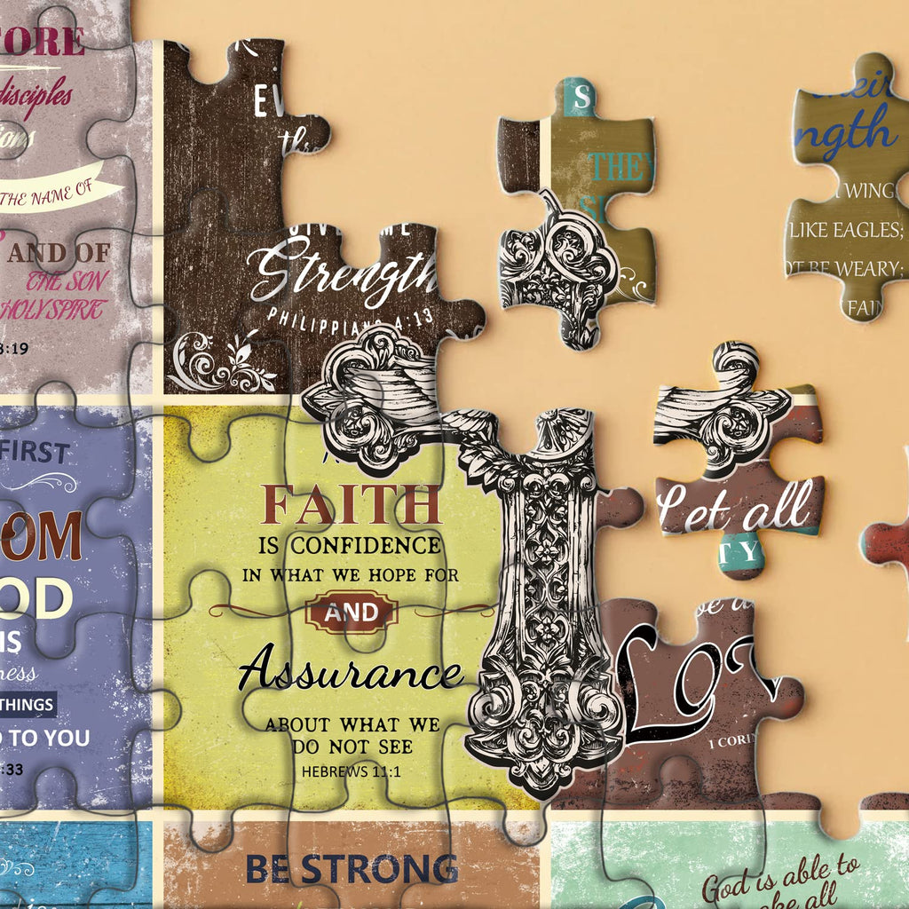 Pickforu® Bible Jigsaw Jigsaw Puzzle 1000 Pieces – Pickforu Puzzle