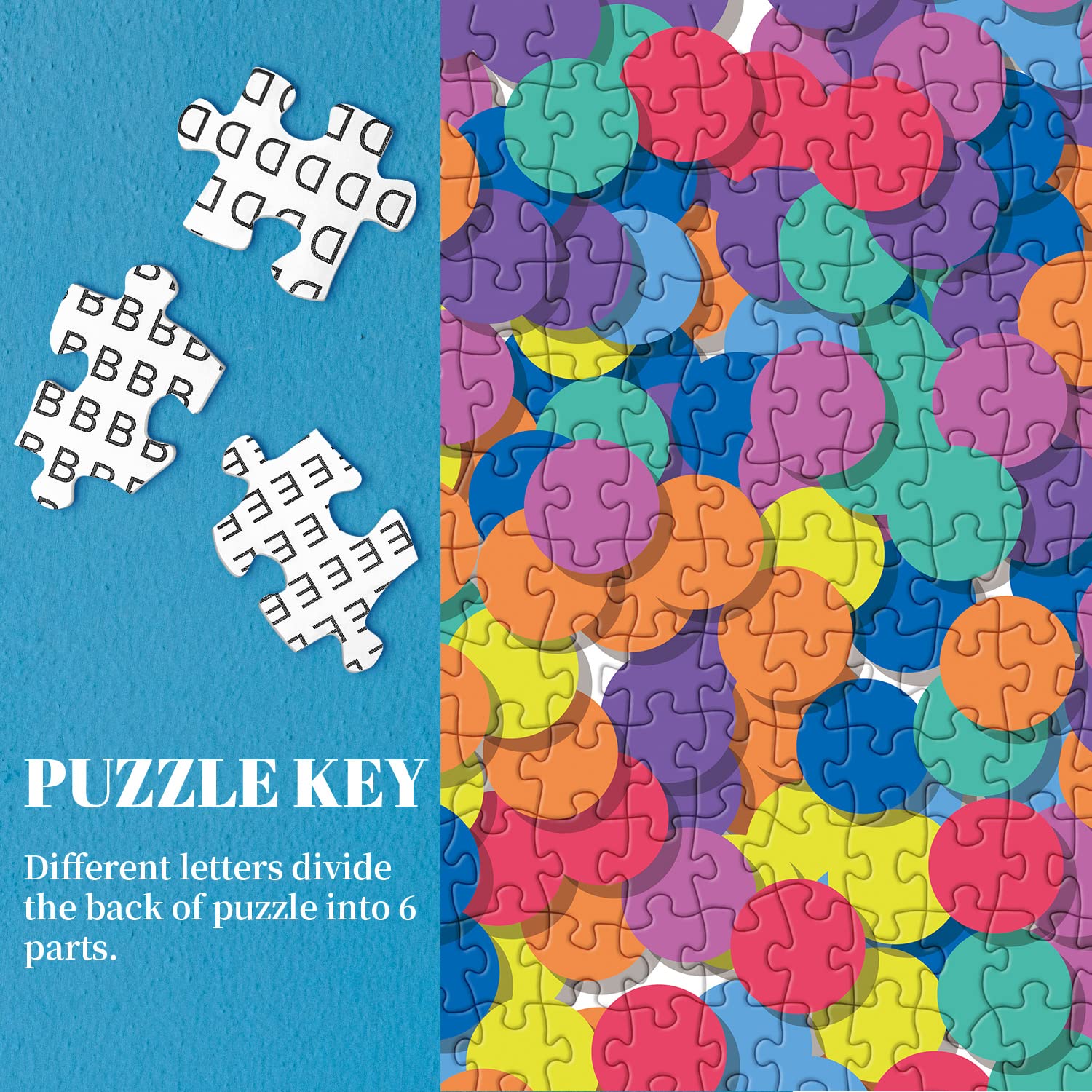 Pickforu® Dots Puzzles 1000 Teile