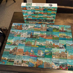 Italy Landscapes Jigsaw Puzzle 1000 Pieces