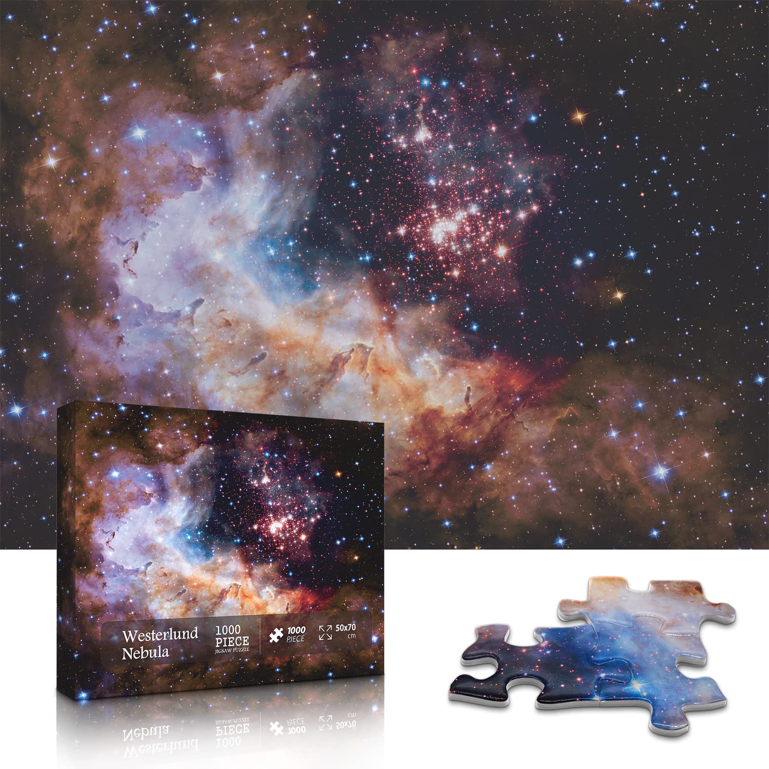 Pickforu® Galaxie-Sonnensystem-Puzzle 1000 Teile